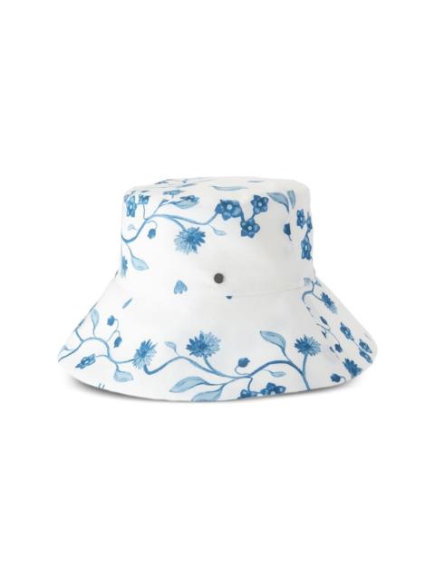 Charlotte floral-print bucket hat
