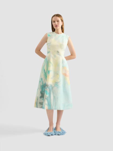 SLEEVELESS MIDI DRESS