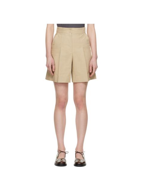 A. P.C. Beige Orlane Shorts