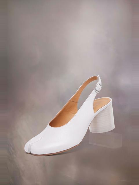 Tabi pump slingbacks
