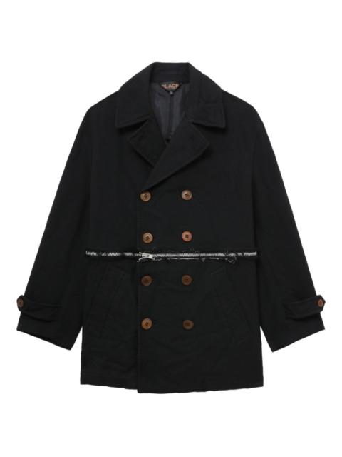 double-breasted zip jacket