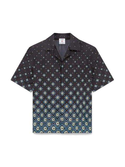 Degrade Black Monogram Short Sleeve Swimwear