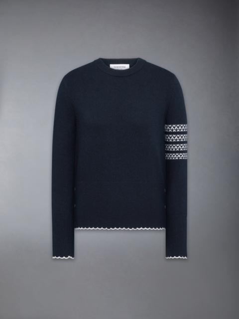MERINO WOOL HOLIDAY HECTOR PULLOVER