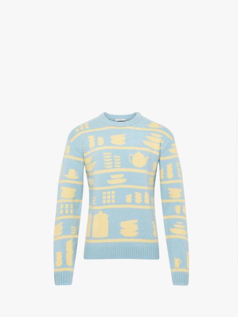 CROCKERY JACQUARD JUMPER