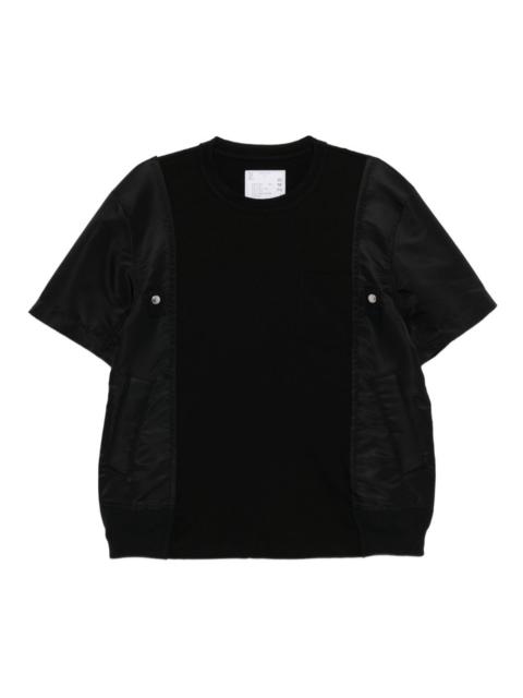 cotton-blended T-shirt