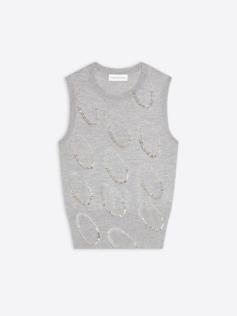 EMBROIDERED WOOL SWEATER