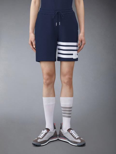 four-bar stripe track shorts