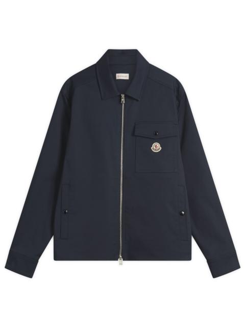 Moncler Gabardine Cotton Shirt Jacket