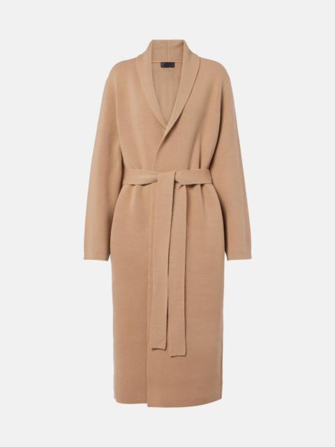 Harmon wool wrap cardigan