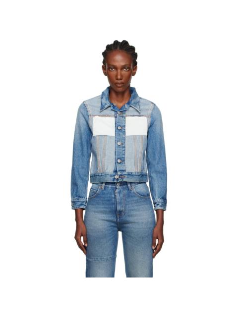 Blue Reversed Denim Jacket