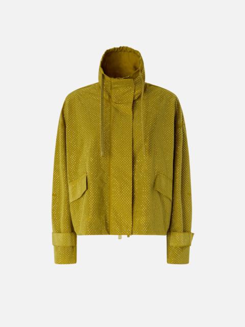 BLOUSON JACKET WITH ALL-OVER MICRO STUDS