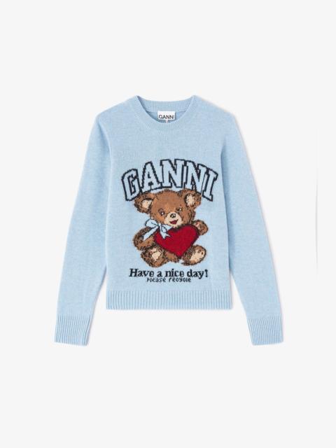 GRAPHIC WOOL SWEATER