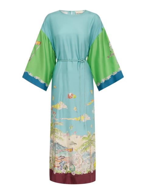 Daria Silk Midi Dress