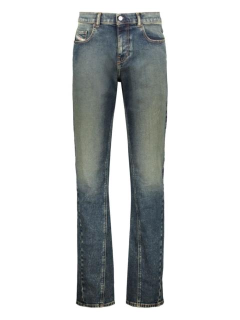 five-pockets flared jeans