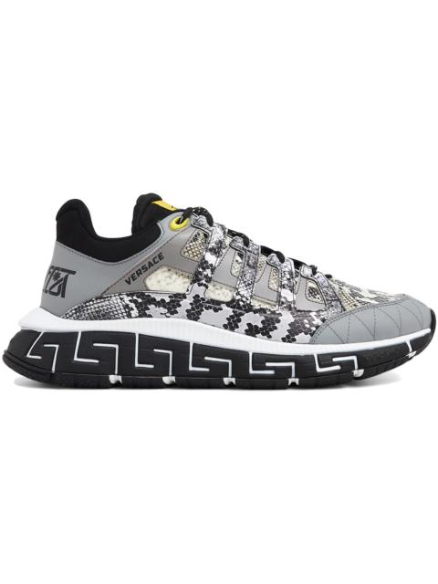 Versace Trigreca Grey Snakeskin