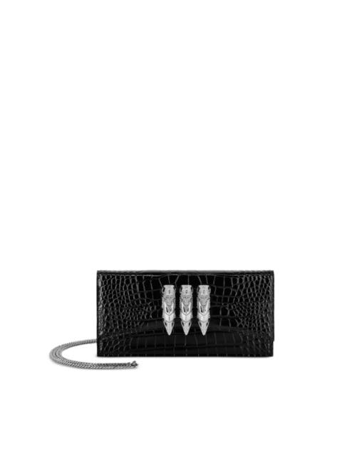 mini calf-leather clutch