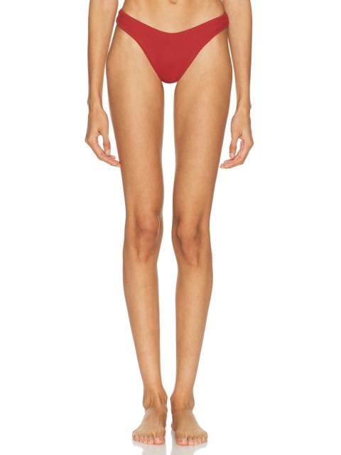 Leila Ribbed Bikini Bottom