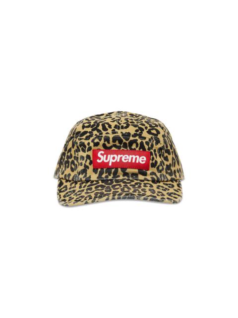 Supreme Supreme Washed Chino Twill Camp Cap 'Leopard
