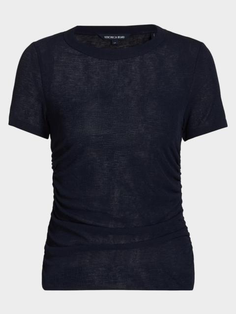 Remus Ruched Crewneck Tee