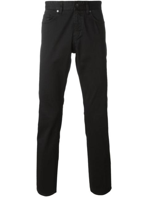 slim fit trousers