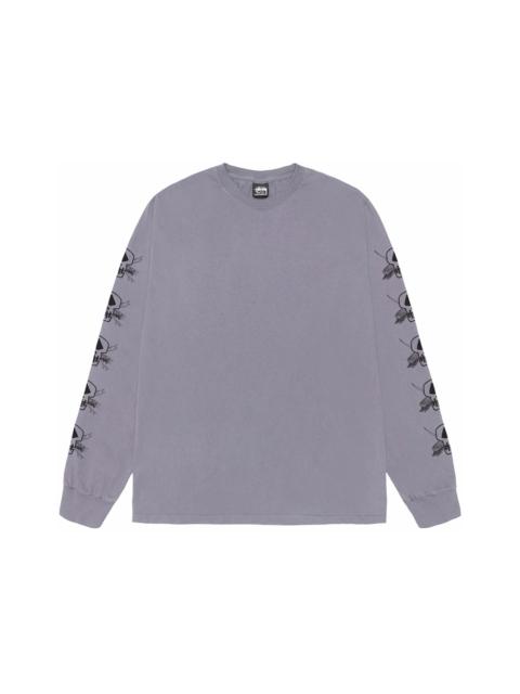 Stussy Foils L/S Pigment Dyed Tee Shark