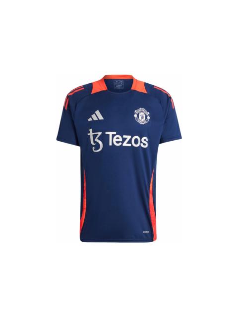 adidas Manchester United Tiro 24 Training Jersey Night Indigo/Bright Red