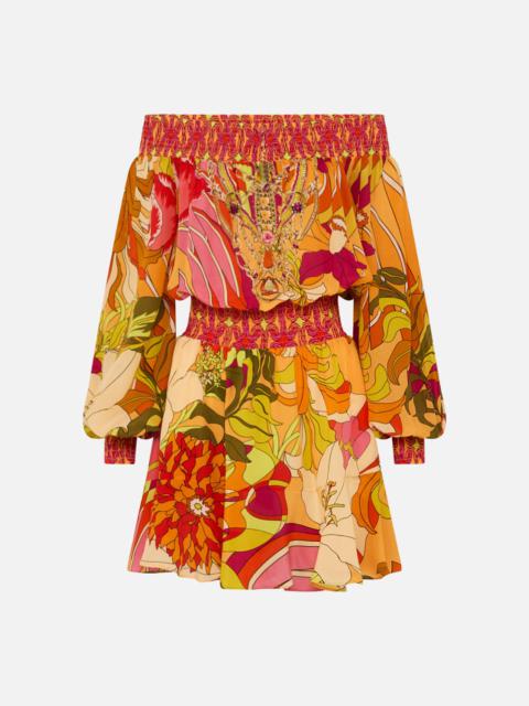 Off Shoulder Short Dress De Nada Granada - Camilla main image 0
