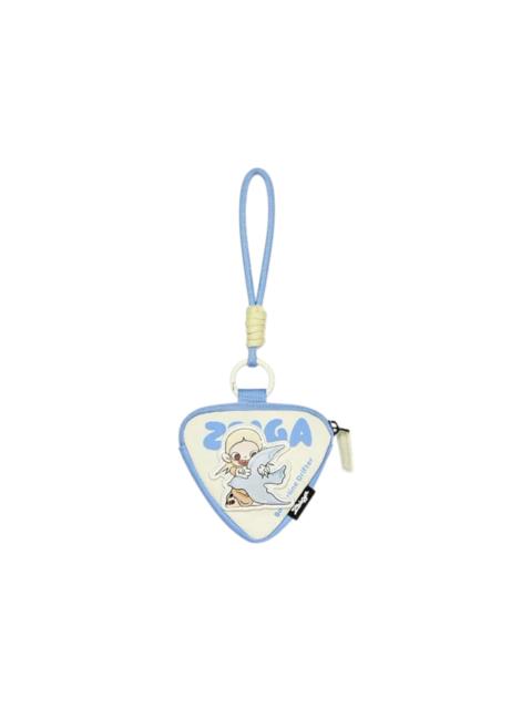 Pop Mart Zsiga Borderline Drifter Series Clutching Blue Triangular Bag Charm