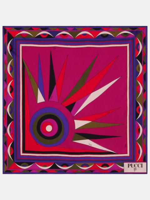 Hawaii silk twill scarf