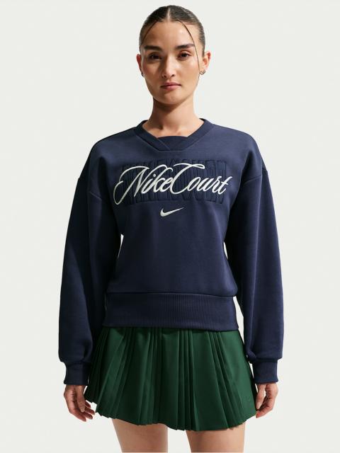 NikeCourt Collection Women's Crew-Neck Tennis Top