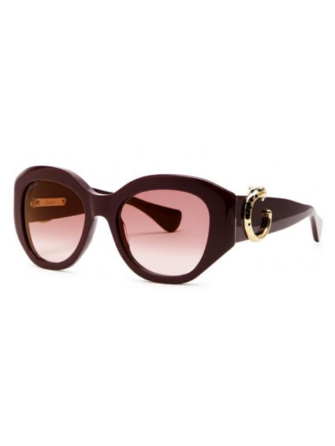 Cartier Panthère de Cartier Oversized Sunglasses