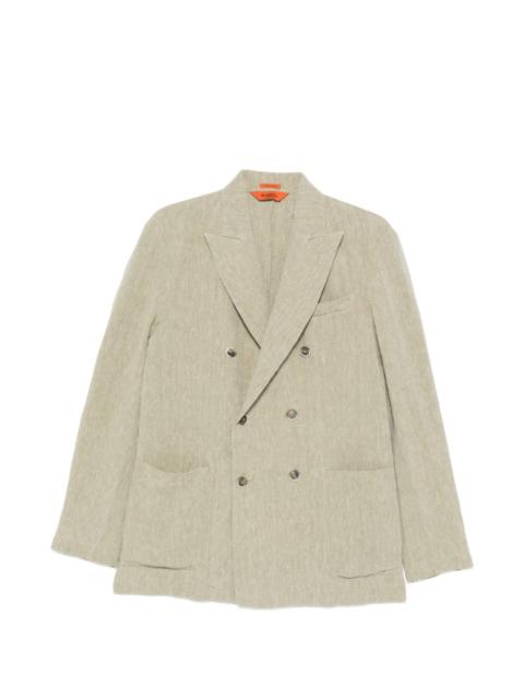 double-breasted blazer