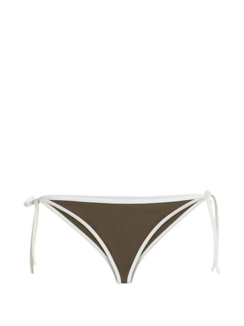 self-tie bikini bottoms