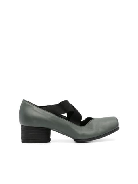 50mm leather pumps