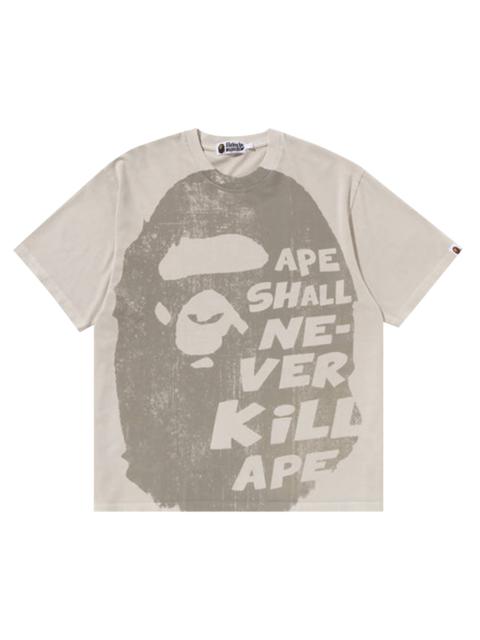 BAPE Big Ape Head Tee 'Ivory'