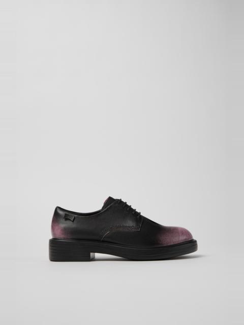 Black Leather Shoes for Women.