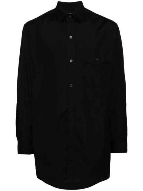 broad triple-collar shirt