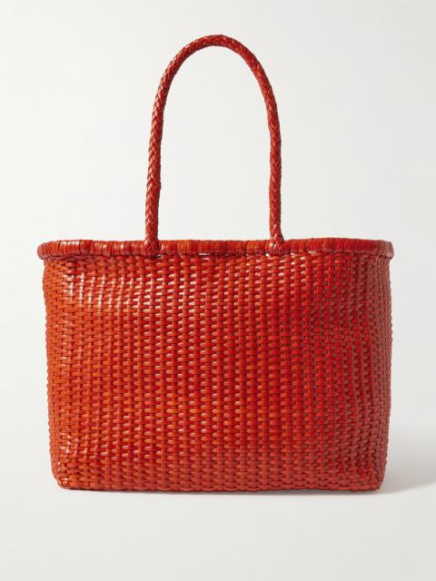 B Weave Big Woven Leather Tote
