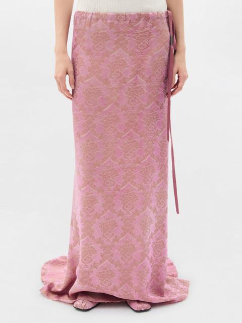 Sheila Long Bias Skirt