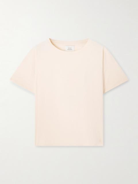 Telanto Embroidered Supima Cotton-jersey T-shirt