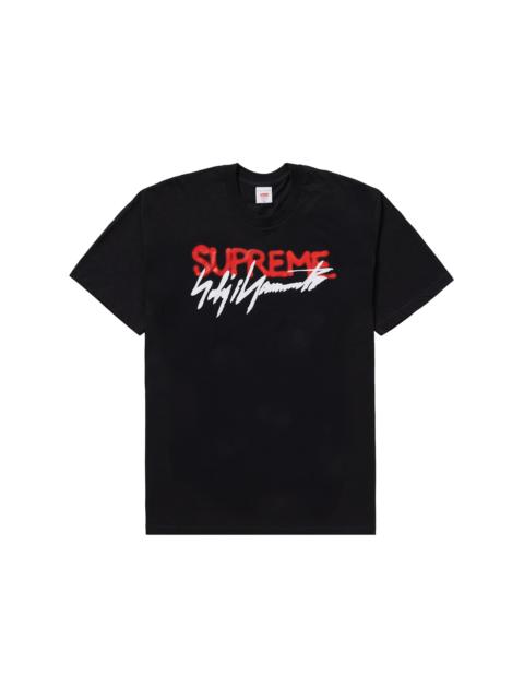 Supreme Yohji Yamamoto Logo Tee Black
