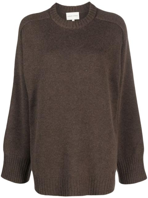 Safi wool-blend crew-neck jumper