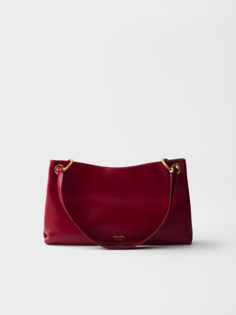 Large Prada Etude leather shoulder bag