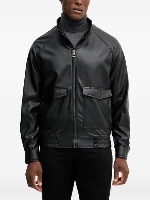 pocket zip jacket