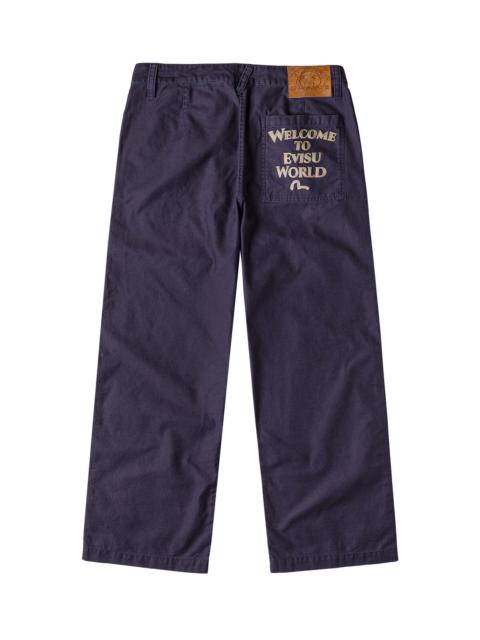 Heavy Washed Baker Pants
