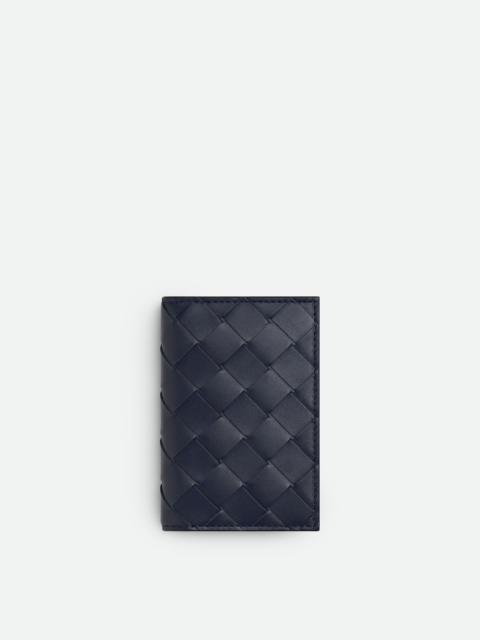 Intrecciato Flap Card Case