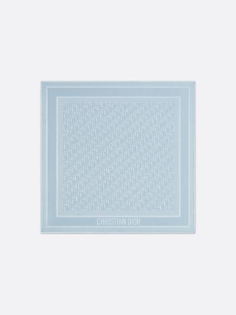 Dior Oblique Natte 70 Square Scarf