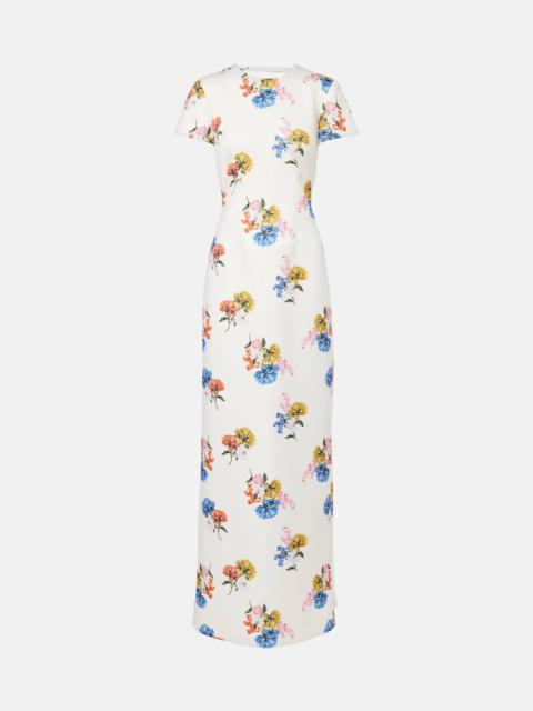 Fosette floral maxi dress