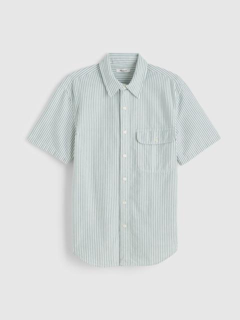 Short-Sleeve Single-Pocket Shirt in Allday Oxford