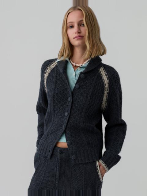 Marlowe Cable Cardigan
